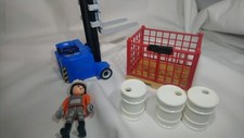Playmobil Fork lift  truck 5257 For construction, airport or cargo ship