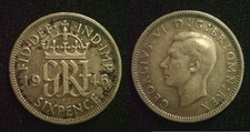 1887 - 1946 BRITISH 925 or 500 SILVER SIXPENCE COIN CHOOSE YOUR DATE
