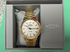 Gents Rotary  gold plated Avenger Quartz Watch GB05343/02 *BNIB*