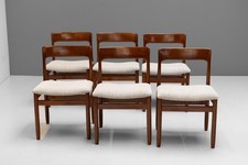 Set of Six Fonseca Teak Dining