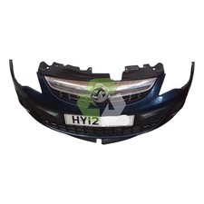 VAUXHALL CORSA SE CDTI MK3 FL (D) (4400) FRONT BUMPER 2011-2013 95508031
