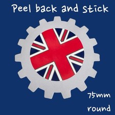 Union Jack flag Vespa wasp cog