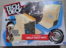Tech Deck Mega Half Pipe Plan B Danny Way box damaged figure set