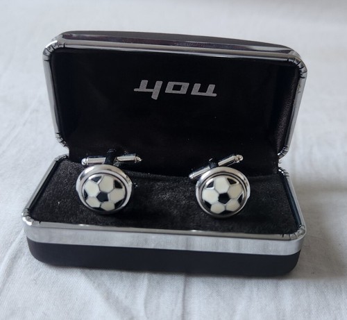 Men football cuff links cute - football, ,cute