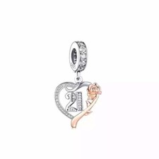 💝 21st Birthday Charm 925