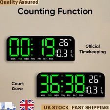 Large LED Digital Alarm Clock