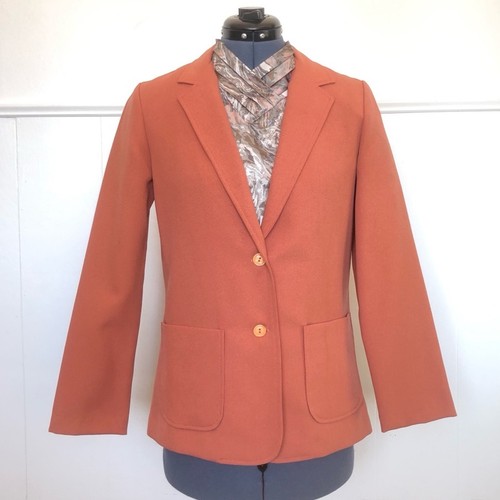 Vintage 1970s coral orange - vintage,