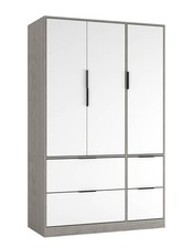 FUJI 3 Door 4 Drawer Wardrobe
