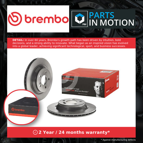 Brake discs pair vented - brake,