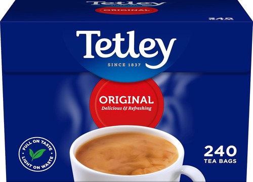Tetley original black tea bags - tetley,
