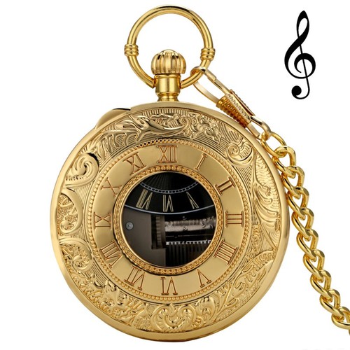 Antique playing song pocket - antique,