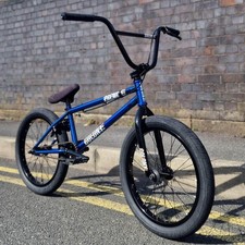 Colony Premise 20.8" Toptube BMX Bike Clear Blue