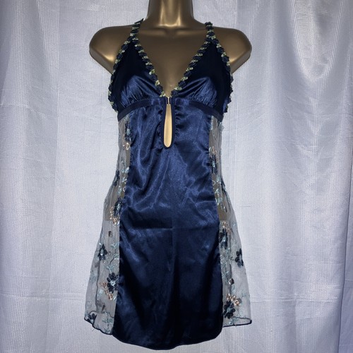 Slip petticoat blue crossover - slip,
