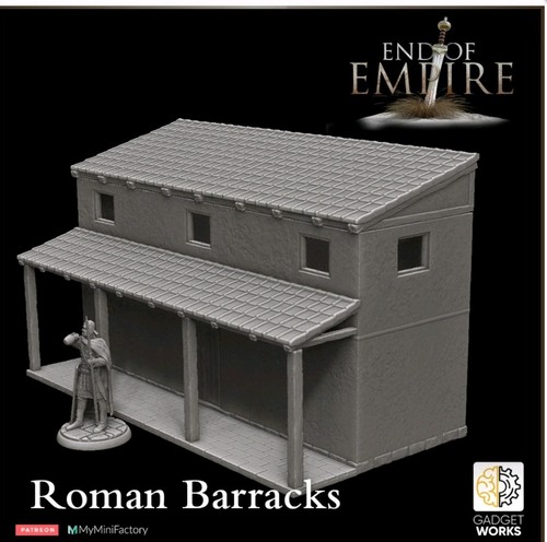 28mm roman barracks building - roman,