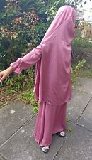 Girls Beautiful Jilbab And Hijab Set 11-12 Years