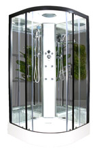 Insignia Shower Cabin Enclosure 1000 mm Quadrant NO LEAKS NO SILICONE NO FUSS