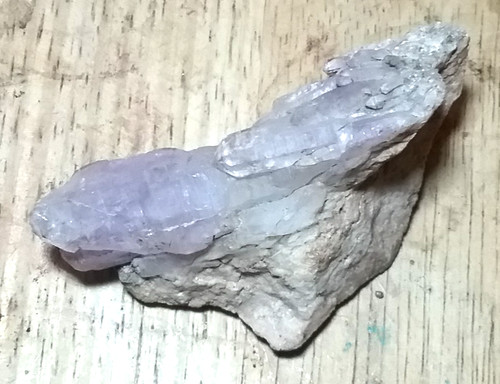 Raw amethyst quartz crystal - raw,