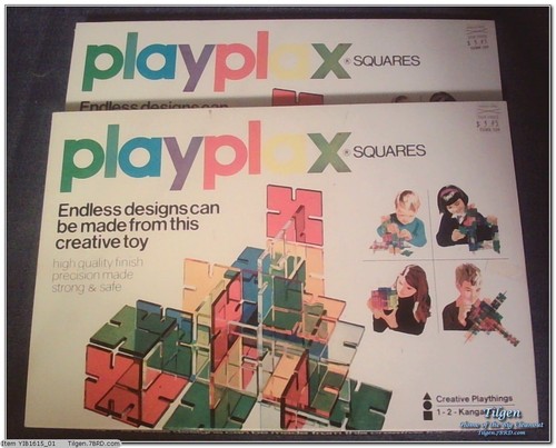 Playplax squares building - playplax, set