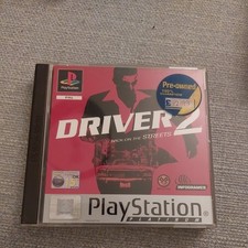 Driver 2 Sony PlayStation 1 Racing Game Both Discs