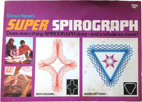Super spirograph 1971 vintage - spirograph,