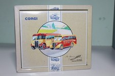 CORGI CLASSICS 1:50 AEC REGAL & BEDFORD OB COACH - YELLOWAYS SET 97063