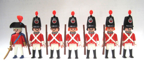 Playmobil 7675 redcoat british - playmobil,