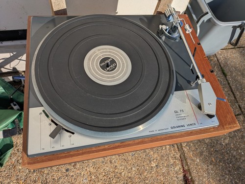 Goldring lenco gl75 turntable - lenco,