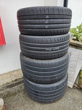 4 X Bridgestone Potenza Sport Tyres, 2x 245/35 /20 And 2x 305/35/20