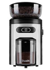 Dualit Burr Coffee Grinder | Chrome | Electric Coffee Grinder | Portion Control
