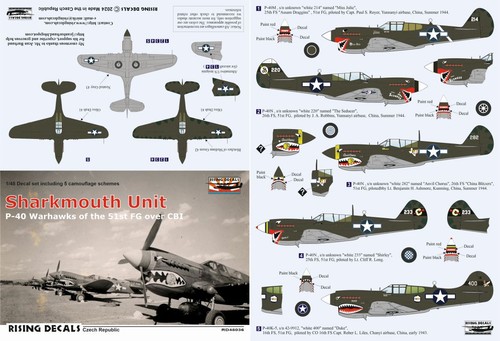 Rising decals rd48036 48 - decals,