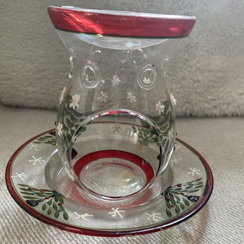 Yankee candle glass - wax, burner