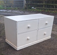 Victorian Pine Chest Of 4