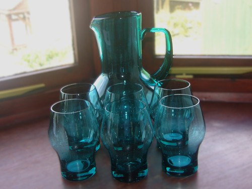 Gorgeous mid century glass - a,