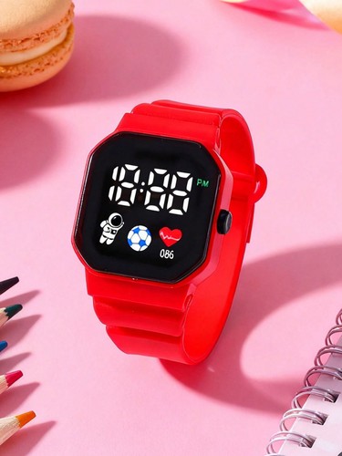 Led digital sport watch - led,