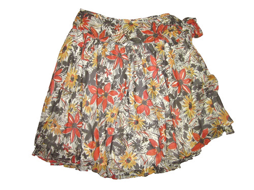 Toast wrap midi skirt 14 - skirt, uk