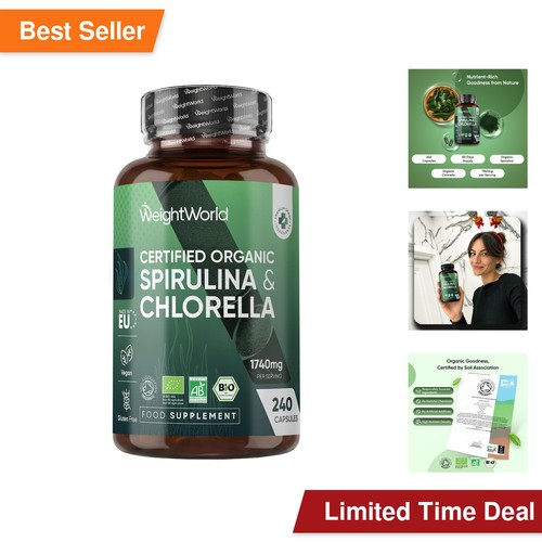 Organic spirulina and - organic,