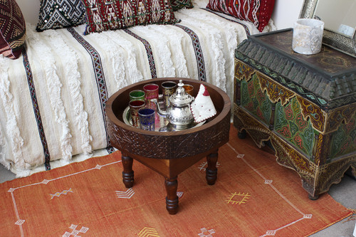 Moroccan berber round table - berber,