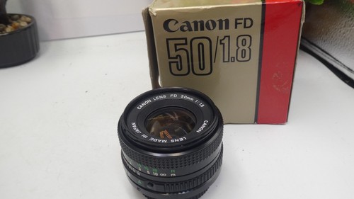 Boxed canon camera lens - canon, fd