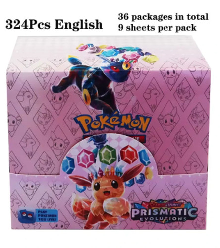 324pcs box pokemon tcg sun - pokemon,