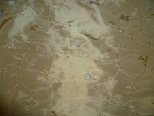 Antique gold Embroidered