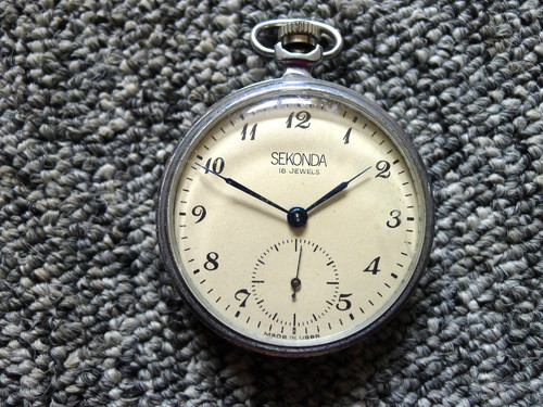 Sekonda 18j nickel - sekonda, white