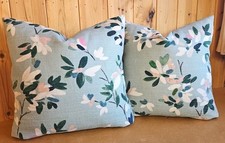 Set Of 2 New Handmade Cushion Covers In Romo Elsi Agate 18" Sq Rrp £104 each
