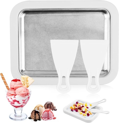 Ice cream roller maker pan - ice,