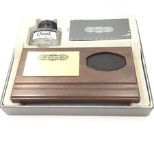 Parker Duofold Wooden Desk fountain pen Stand, Boxed