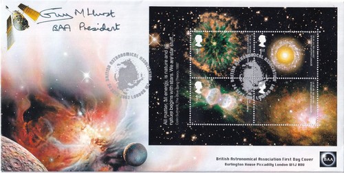2002 astronomy fdc signed - 2002,