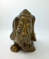 Ceramic Bloodhound Money Box/Bank With Stopper Vintage SylvaC #5103    