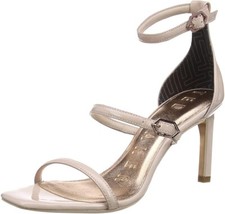 Ted Baker Women's Ankle Strap pink-nude Sandals Size 36.5 NEW