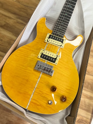 Yellow santana style guitar - style,