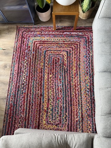 Vintage colourful rug mat - colourful,