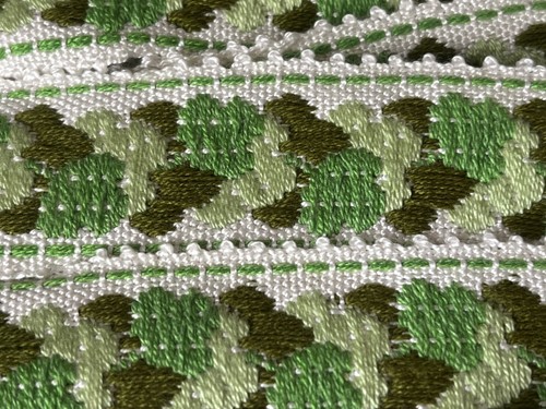 40m vintage french embroidered - 40m,